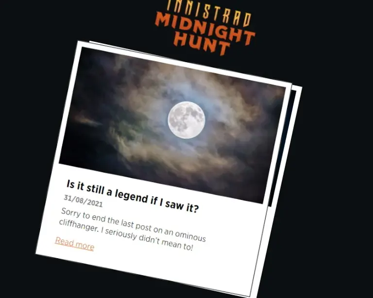 Image of a blog post card from the Lycanspiracy website